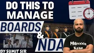 Best Strategy To Crack NDA 1 2022 | How To Manage NDA and Boards | Learn With Sumit