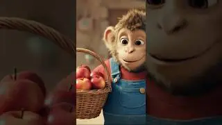 🐒💥 &ldquo;Monkey&rsquo;s Mission Begins!&rdquo; 43 #babymonkey #farmlife #funnymonkey #shortsfunny