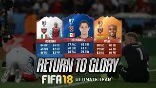 OMG, First FIFA 18 Series!!! (Return to Glory - West Ham edition)