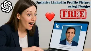 Make the Perfect LinkedIn Profile Picture for free  with ChatGPT 2025 #linkedin #chatgpt