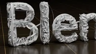 Blender Tutorial: Paper Tape Effect