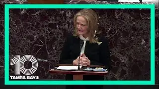 Rep. Madeleine Dean gets emotional when recounting her experience during the Capitol riot