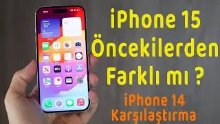 iPhone 15 | iPhone 14 Karşılaştırma | Kutu A&ccedil;ılışı | Sarı renk