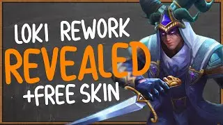 SMITE: NEW Loki Revealed! | Loki Rework First Look & Free Skin!