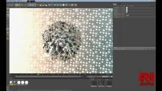 How to Make a Displacer Sphere | Cinema 4D