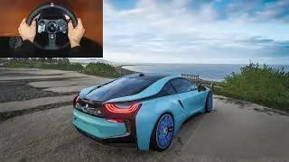 BMW i8 on Rotiform AeroDisc - Forza Horizon 4 - Logitech G920