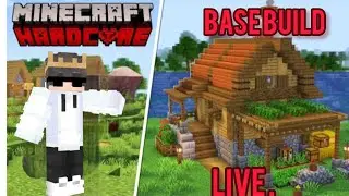i make a hardcore world base build my house in maincraft live in maincraft stream 🥺😡😱😱😱😱