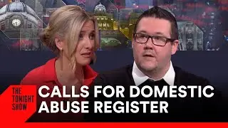 Brother of Murder Victim Calls for Domestic Abuse Register | The Tonight Show