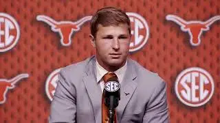 SEC Media Days - Texas Longhorns DB Michael Taafe - July 15, 2025