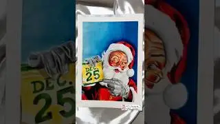 Santa Claus realistic art 🥹💎❤️&zwj;🩹 || Merry christmas 🌲❄️🎁