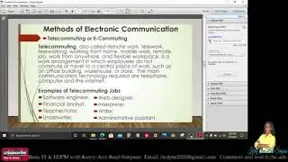 Electronic Communication: EDPM Revision
