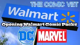 Opening Walmart Comic Book Packs || Marvel || DC Comics || Variants || Ratios || Exclusives