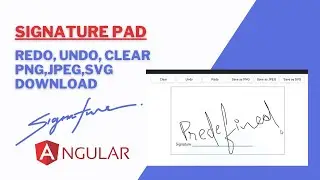 How to Use Signature in Angular App