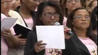 Congresso De Mulheres em Recife Iza Delucena Cantando Meu Tributo