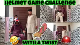 Guess the person who hit 🩴 The Helmet 🪖Game With a Twist 🤣