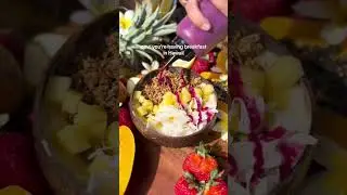 my yearbook quote: in my next life I&rsquo;m an acai bowl 🌞🌺🥣🥥🌴 #shorts