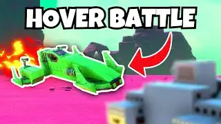 We had a CRAZY HOVER TANK BATTLE in Trailmakers!!