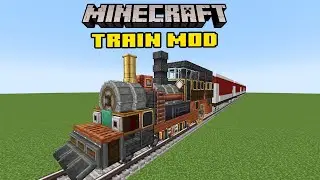 Create Mod 0.5 - Indain Train Mod | Real Train In Minecraft | Create Mod Train Mod