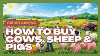 How To Buy Cows, Sheep And Pigs In Farming Simulator 18 #fs22 #shortgame #gaming #fs18 #fs20 
