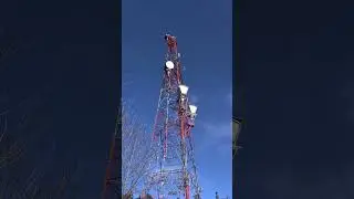 AT&T Long Lines tower in Richford, NY. These things are cool