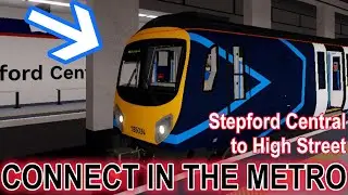 Connect INSIDE Metro ! From Stepford Central to High Street with Class 185 ! | Roblox #14