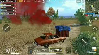 PUBG funny moments - drag the Air drop challenge