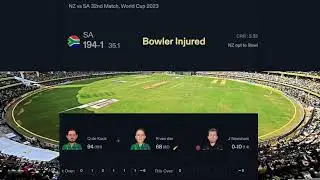 Play Pulse Live Stream || ICC WORLD CUP 2023 Match 32 || SOUTH AFRICA VS NEW ZEALAND