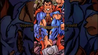Superman Lifts Thor's Hammer...
