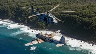 Lost for 75 Years on an Abandoned Island Wyvern S4 Restoration Rare Royal Navy Aircraft