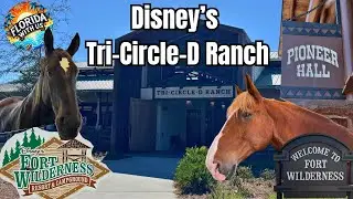 Exploring Tri-Circle-D Ranch | Disney&rsquo;s Hidden Gem at Fort Wilderness!  Trails End at the Settlement
