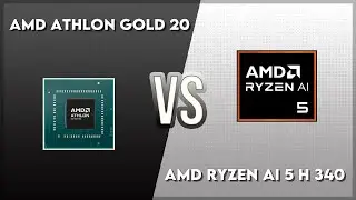 AMD Athlon Gold 20 vs AMD Ryzen AI 5 H 340 Technical Comparison