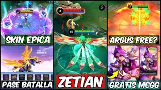 SKIN GRATIS KARINA MCGG, ARGUS, NUEVA SKIN GUINEVERE, ZETIAN, BEATRIX, KARINA EPICA