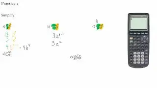Unit 2 - Lesson 5 Exponent Laws: Part 2 - Practice 2