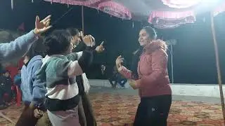 Pahadi dance 💃 ♥️ @PreetiandJyotivlogs 