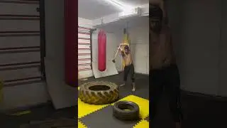 Mma fighter hammer tired training #mma #martialarts #mixedmartialarts #mmatraining