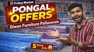 Shocking Prices! 😱 Furniture Starting at Just 5*** | Pallavaram Friday Market Pongal Sale 🔥