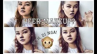 FIRST HALLOWEEN TUTORIAL? A DEER? WEEEEH!