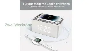 BEWERTUNG (2025): ANJANK Radiowecker WR-01W. WESENTLICHE Einzelheiten