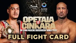 PEŁNA KARTA WALKI JAI OPETAIA VS HUSEYIN CINKARA