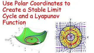 Stable Limit Cycle in Polar Coordinates, Lyapunov Function Examples, Laplace Transform Introduction