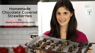Homemade Chocolate Covered Strawberries (vegan, dairy free, gluten free, nut free)