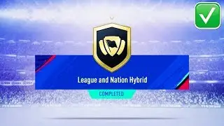 FIFA 19 LEAGUE AND NATION HYBRID SBC COMPLETED - *CHEAPEST METHOD*