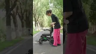 So cool an electric wheelchair , and it&rsquo;s max loading capacity can up to 200kg #electricwheelchair