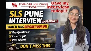 My SLS Pune Interview Experience | How to Prepare & What Matters| Questions, Tips & Honest Advice