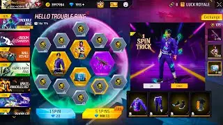 Hello Trouble Ring Event Free Fire | Hopping Trouble Bundle Ring Event Today | FF New Event Today 