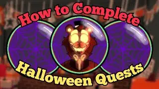How to Complete the Halloween Quests | FNAF: Pizzatime RP