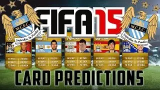 FIFA 15 ULTIMATE TEAM - Manchester City card rating predictions - Aguero, Kompany, Silva and Dzeko