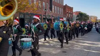 5 Marching Bands 2025 Florence SC Christmas Parade Wildcats, Swamp Fox, Falcons, Knights,& Bruins