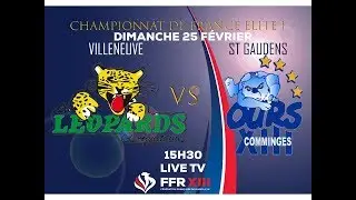 9&egrave;me journ&eacute;e du Championnat de France de Rugby &agrave; XIII