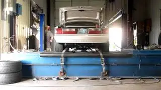 BJ Caudill's 427w F1 Procharged 1990 Mustang Dyno